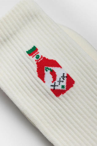 Revolution Chaussettes 8925 Chi White