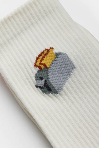 Revolution Chaussettes 8925 Toa White