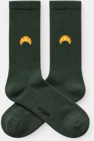Chaussettes Quarter Crew White Coffee Take Away size 41-67
