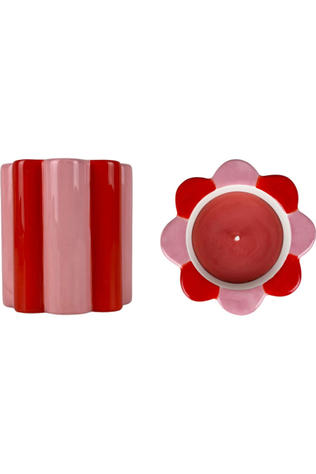 QUÉ RICO Kaars Scented Gracia - Amor Del Color (Red) Amor Del Color Red