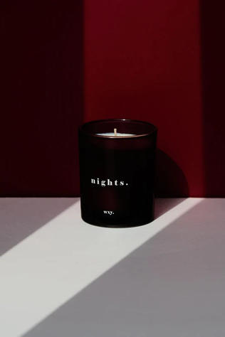 WXY Geurkaars -  Nights - Bourban Sugar & Tobacco Leaf Geen
