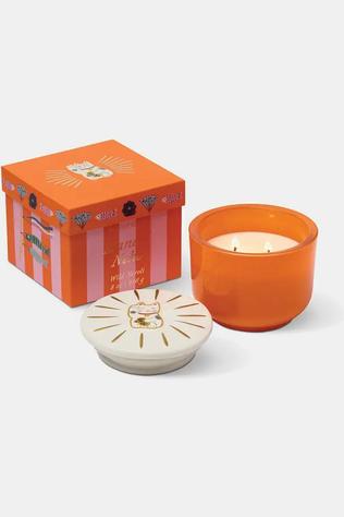 PADDYWAX Kaars Charmed 8Oz/226G Orange Maneki-Neko Cat Candle - W No Color