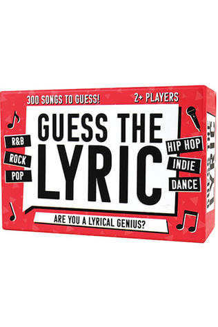 Gift Republic Jouets Kaartspel - Guess The Lyric Geen