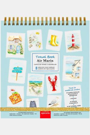 Speelgoed Travelbook - A Aquareller - Sea Air