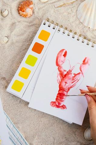 Speelgoed Travelbook - A Aquareller - Sea Air
