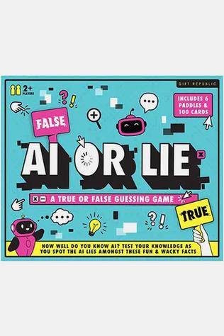 Gift Republic Jouets Ai Or Lie No Color