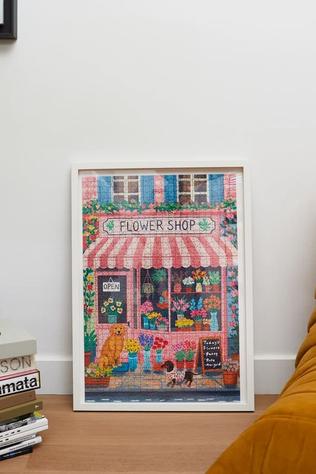 Speelgoed Puzzle Flower Shop 1000 Pcs Cartboard