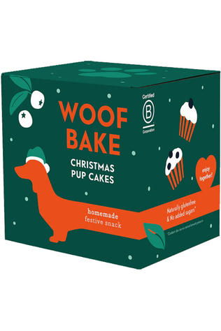 PINEUT Voeding Pineut Woofbake  Box  Pupcake Xmas Edition Bio Geen