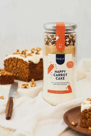 Voeding Cake  Jar  Happy Carrot Cake