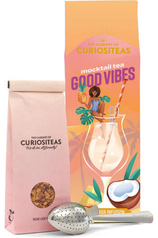 THE CABINET OF CURIOSITEAS Drinken Pina Colada  Mocktail Tea Geen