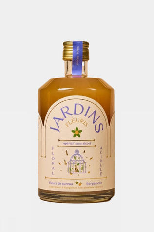 JARDINS Boire Jardins Fleuris Aperitif – Elderflower & Bergamot - 70 Cl Geen