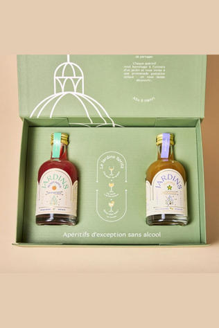 JARDINS Boire Coffret Cadeau - Format Mini - Jardins Fleuris + Jardins Suspendus 20Cl Geen