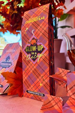 Drinken Pumpkin Spice Tea Giftbox  Tartan Orange