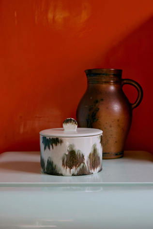 HKLiving Ustensiles De Cuisine 70S Ceramics: Cookie Jar Tide Tide