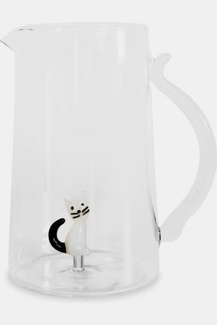 WD Lifestyle Ustensiles De Cuisine Borosilicate Glass Carafe. 1.5 L. Cat Geen