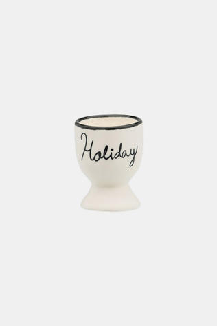 Anna+Nina Keukengerei Holiday Egg Cup Black