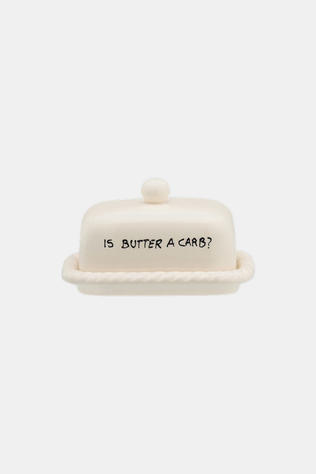 Anna+Nina Keukengerei Is Butter A Carb Butter Dish Black