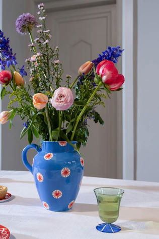 &KLEVERING Keukengerei Jug Festivo Blue Blue