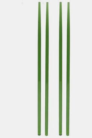 Ustensiles De Cuisine Chopstick Glass Green Tilly - Set/4