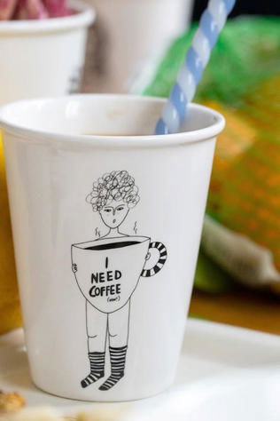 HELEN B Ustensiles De Boissons Coffee Now Geen