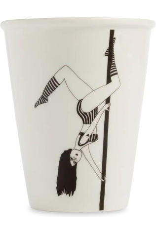 HELEN B Beker Poledancer Geen