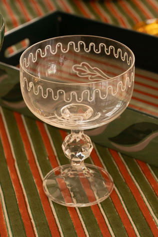 Anna+Nina Beker Grapevine Cocktail White