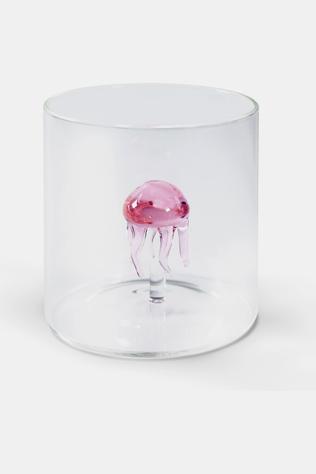 Ustensiles De Boissons Borosilicate Glass.250 Ml. Jellyfish