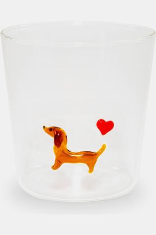 Beker Borosilicate Glass Tumbler. 250 Ml. Teckel Design.