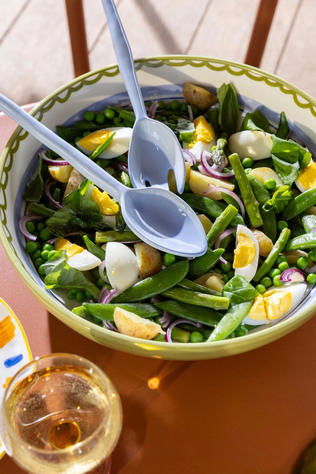 &KLEVERING Servies Salad Bowl Boavista Green Green