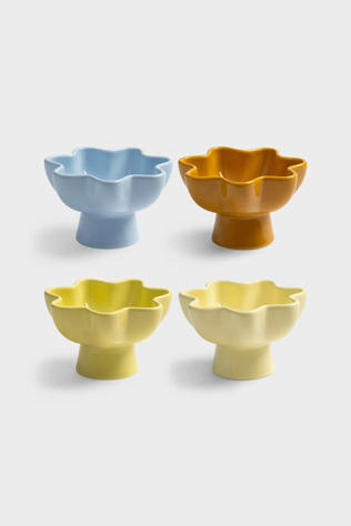 &KLEVERING Servies Bowl Sun Set Of 4 Multicolour