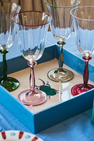Vaisselle Clara Optic Wine Glass Set Of 2