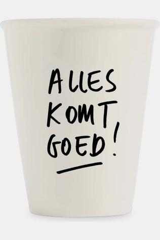 HELEN B Servies Beker Alles Komt Goed No Color