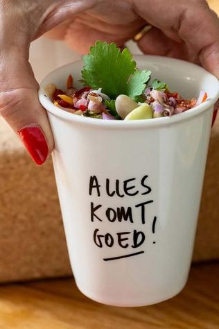 HELEN B Servies Beker Alles Komt Goed No Color
