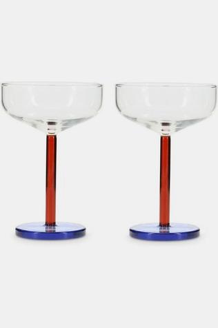 FDL ONA Vaisselle Champagne Glass 21Cl Coupe Bobbie - Set/2 No Color