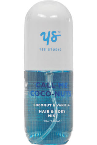 Yes Studio Coconut & Vanilla Hair & Body Mist Geen