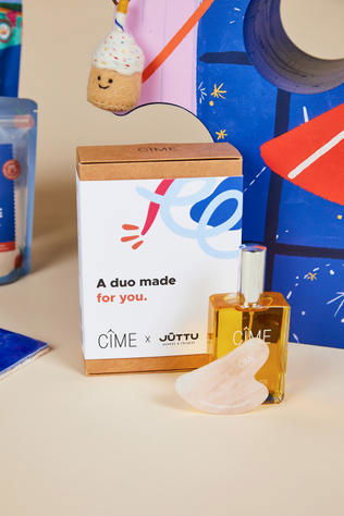 Cîme Creme/Lotion Giftbox Juttu 10 - Olie + Gua Sha No colour