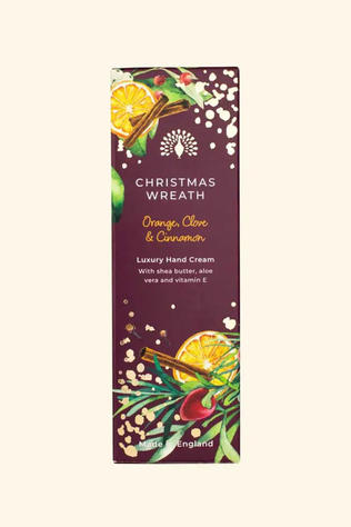 THE ENGLISH SOAP COMPANY Creme Hand Cream 75Ml - Christmas Wreath Geen
