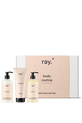 RAY Creme/Lotion Giftpack Body Routine Geen