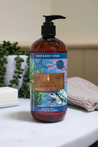 THE ENGLISH SOAP COMPANY Savon Hand & Body Wash 500Ml - Ocean Sea Geen