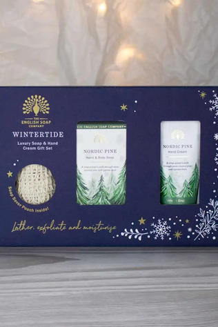 THE ENGLISH SOAP COMPANY Savon Hand & Soap - Gift Set - Nordic Pine Geen