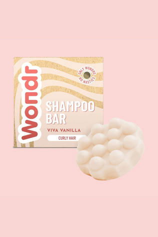 WONDR CARE Savon/Scrub Viva Vanilla | Shampoo Bar Geen