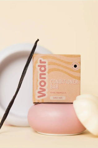 WONDR CARE Savon/Scrub Viva Vanilla Conditioner Bar Geen