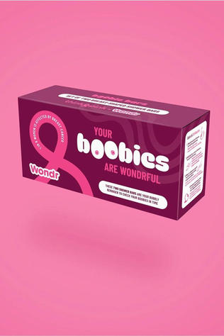 WONDR CARE Zeep/Scrub Wondr Boobiebars Bordeaux Bordeaux