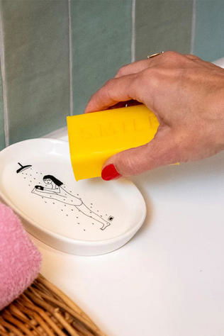 HELEN B Zeepschaaltje Yoga In The Shower Geen