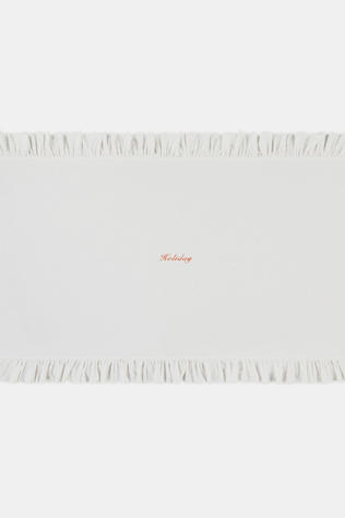 Anna+Nina Textiel Accessoire Holiday Ruffle Tablecloth Multicolour