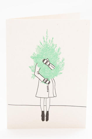 STUDIO FLASH Accessoire De Noël F-Z10 ‘Girl With Christmas Tree’ Geen