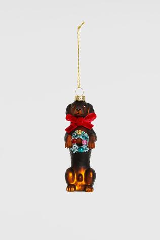 YUP IN DE BOOM Kerst Accessoire Dachshund Ornament None