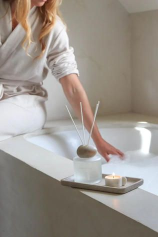 LEEFF Diffuser Stone Diffuser Fabulous Fig - Lots Of Love Transparant