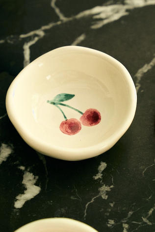 Anna+Nina Home Organiser Cherry Trinket Dish Multicolour