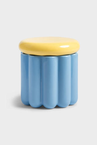 &KLEVERING Home Organiser Jar Charlo Blue Blue